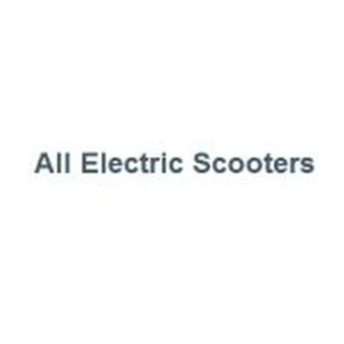 All Electric Scooters