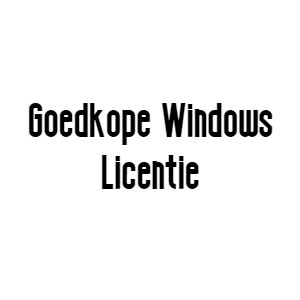Goedkope Windows Licentie