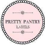 Pretty Pantry Labels
